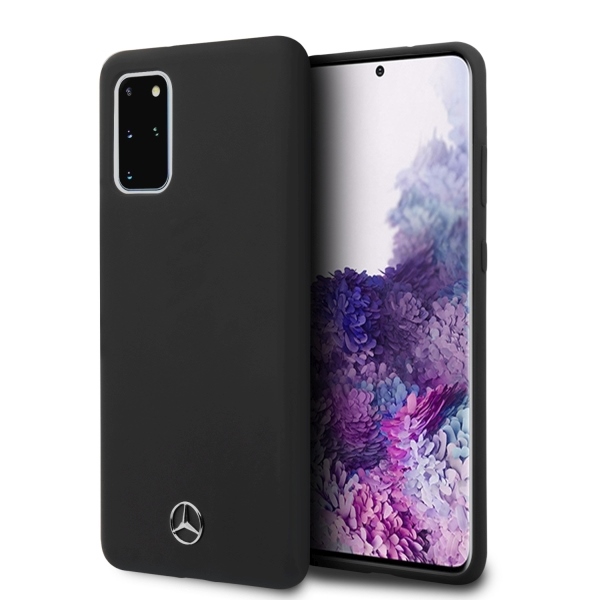 Mercedes Silicone Line Silikoninen Suojakuori Samsung Galaxy S20+:lle musta