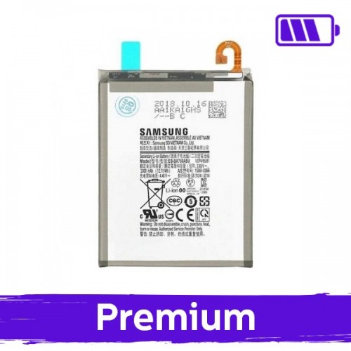 Akku, yhteensopiva: Samsung A750 2018 A7 / A105 A10 2019 / M105 M10 EB-BA750ABE (OEM)