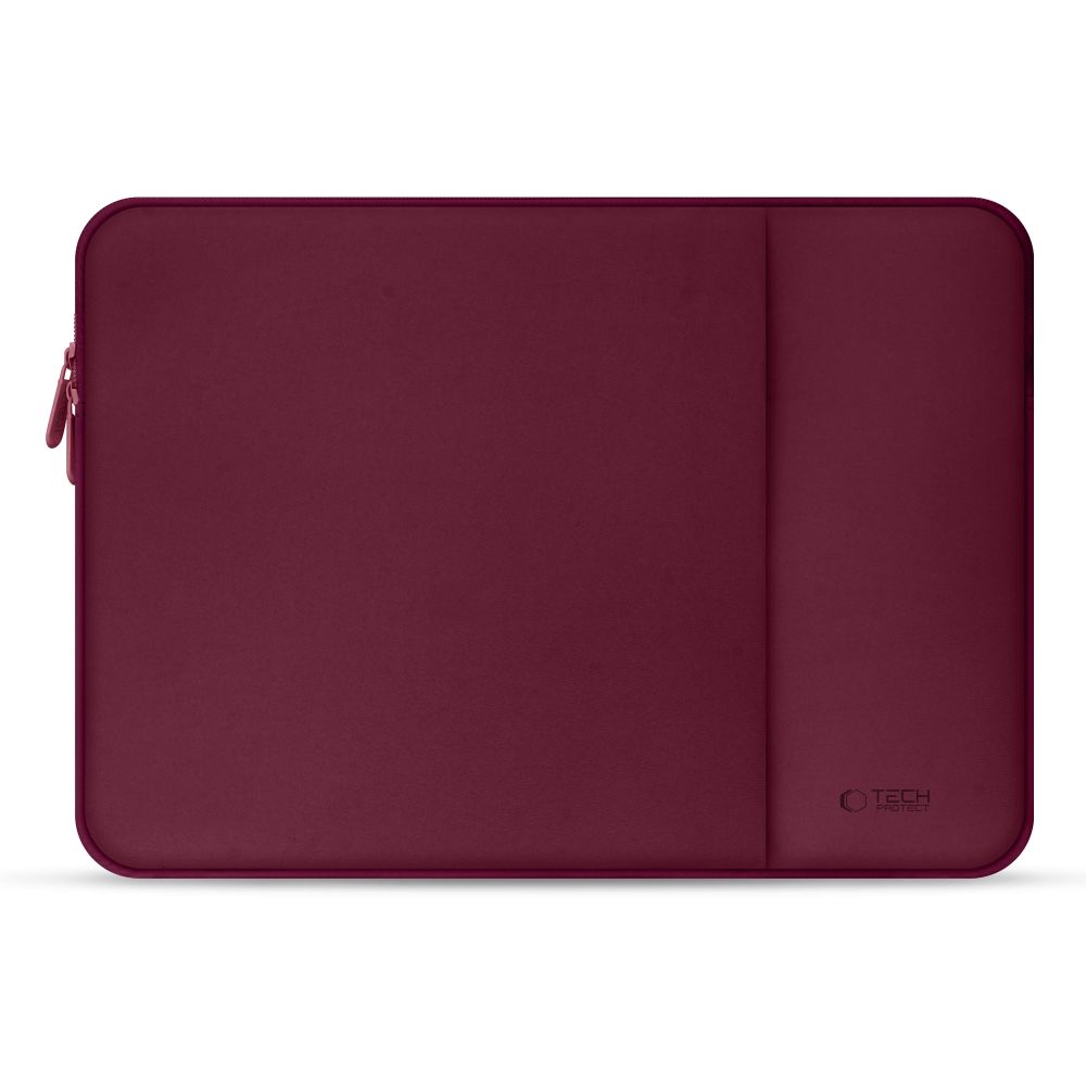 Tech-Protect Neoprene kannettavan tietokoneen suojakuori 15-16" - viininpunainen