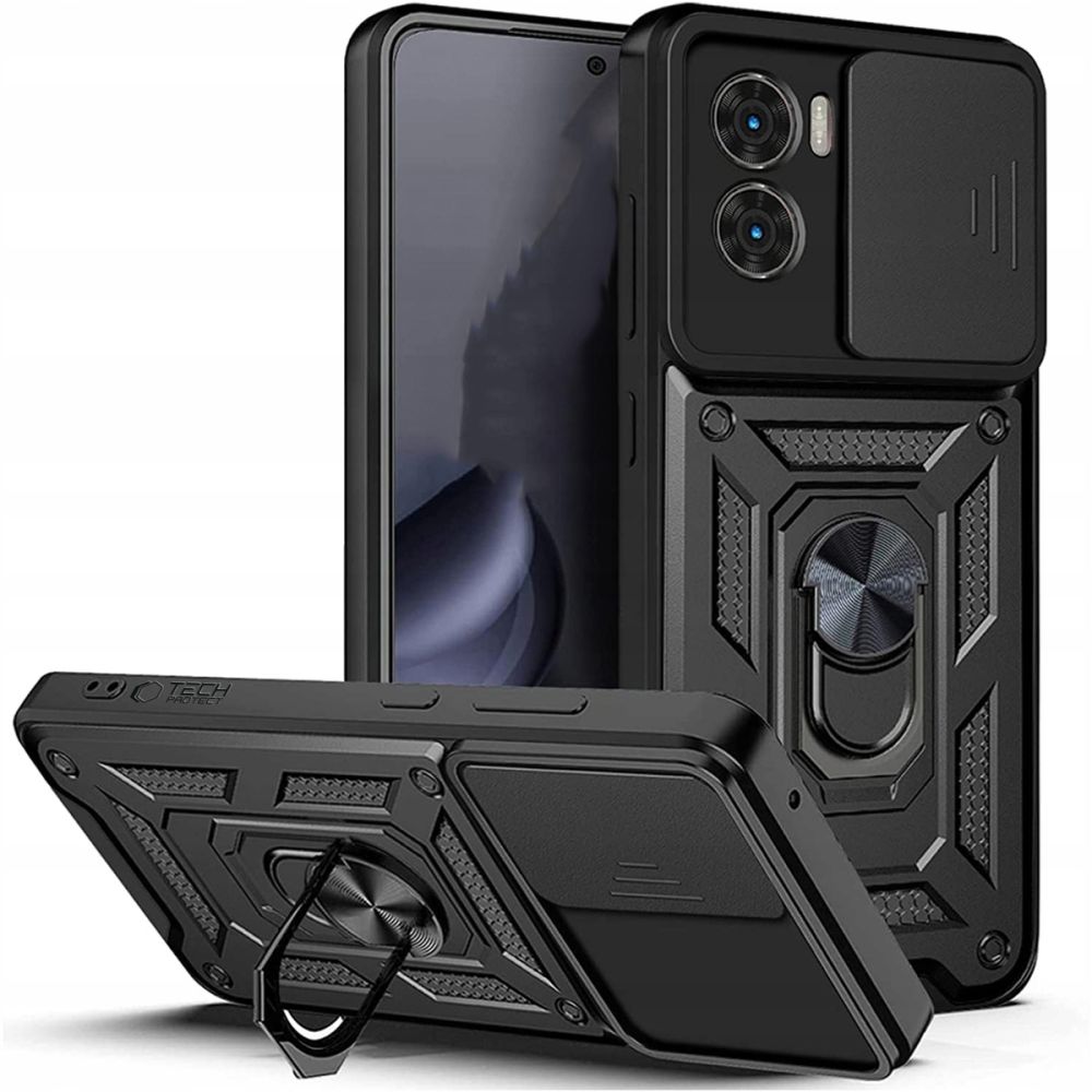 Tech-Protect CamShield Pro Suojakuori Xiaomi Poco X7 PRO 5G:lle - mattamusta