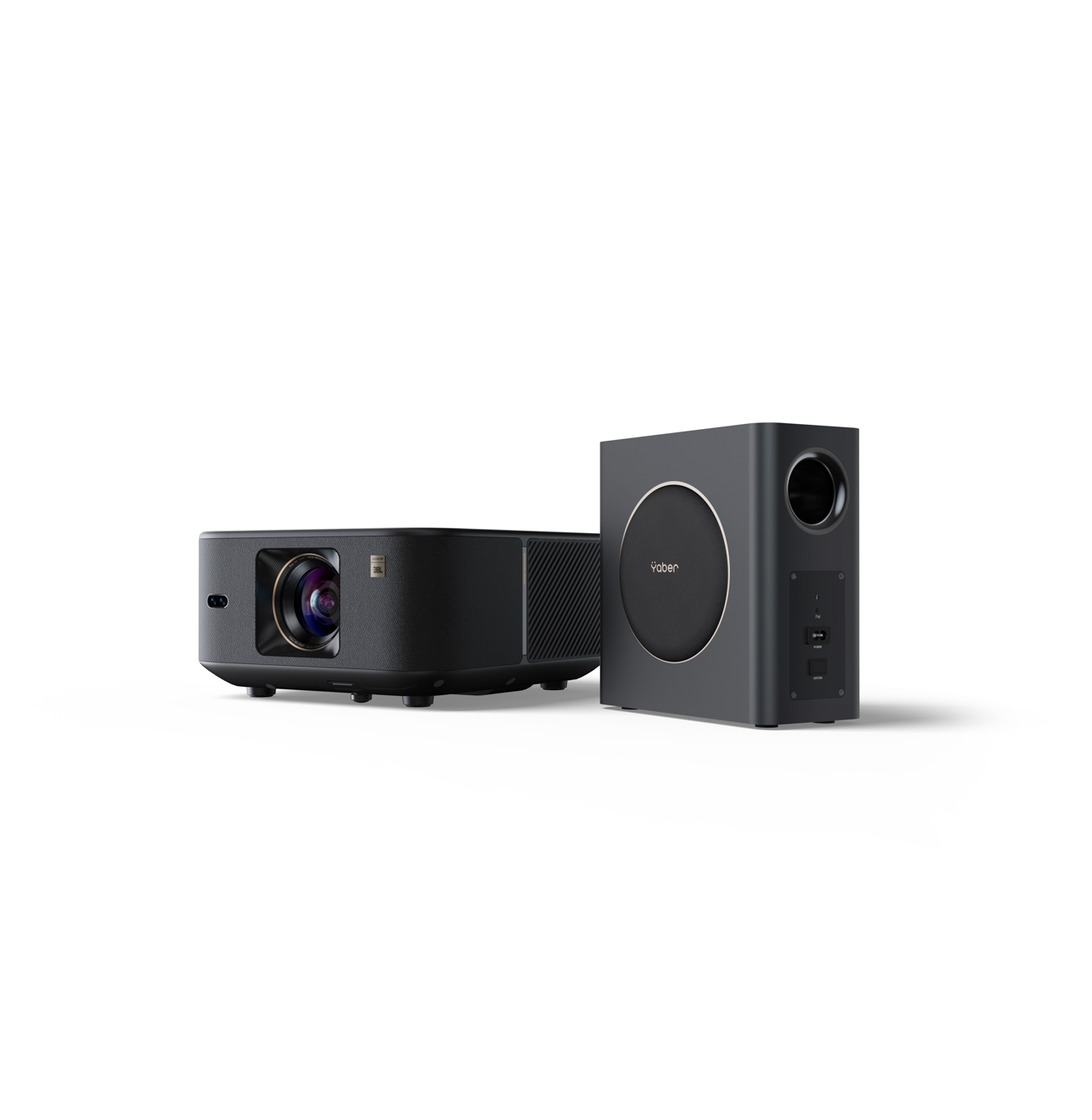 Yaber K3 Pro LCD FullHD 1080p Multimediaprojektori JBL Kaiuttimilla ja Subwooferilla - Musta