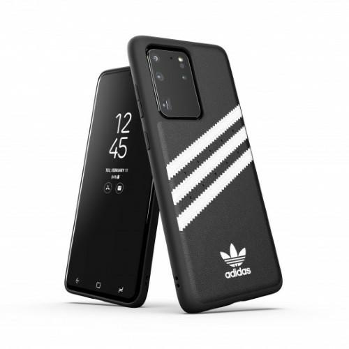 Adidas OR Moulded Case PU Samsung Galaxy S20 Ultra musta ja valkoinen