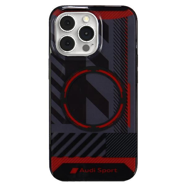 Audi IML Sport MagSafe Suojakuori iPhone 13 Pro Maxille - musta