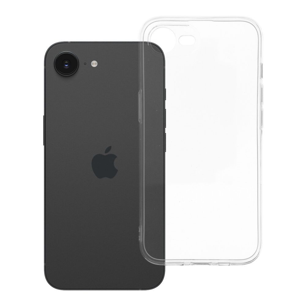 Puhelimen suojakuori 2 mm paksu kirkas iPhone 16e (SE 4 2025)