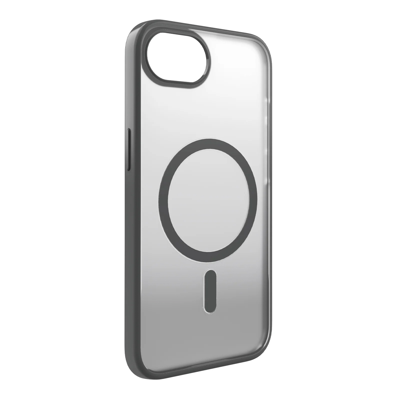 Puro Gradient MagSafe Silikoninen Suojakuori iPhone 16e/17e:lle - Musta