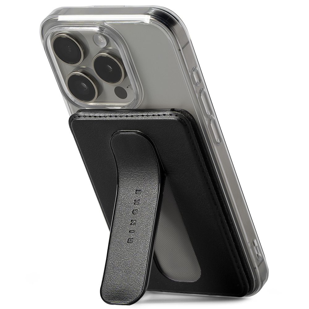 Ringke Wallet Slide Grip MagSafe Suojakuori - musta