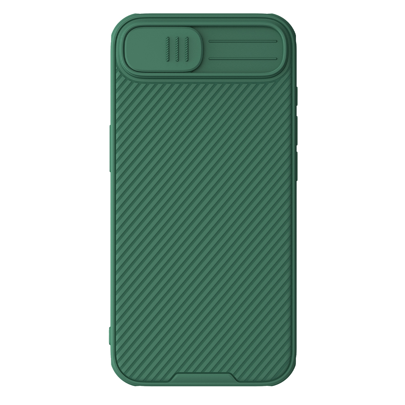 Nillkin CamShield Pro iPhone 16e / 17e:lle - Tummanvihreä