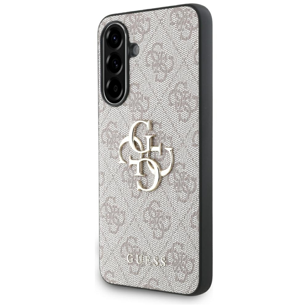 Guess Big 4G Logo Classic Logo Suojakuori Samsung Galaxy A36:lle - Vaaleanpunainen