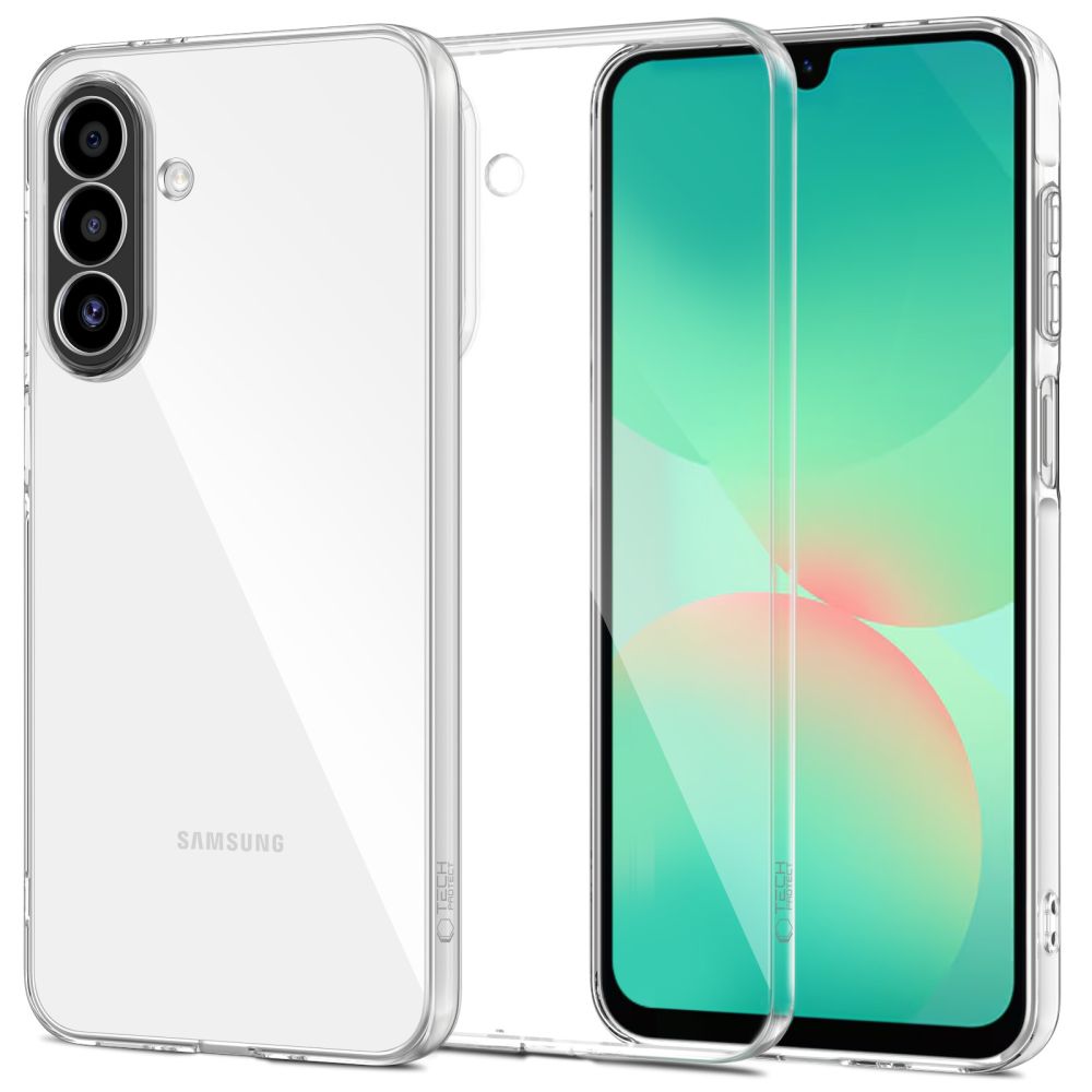 Tech-Protect FlexAir Suojakuori Samsung Galaxy A26 5G:lle - lapinakyvä