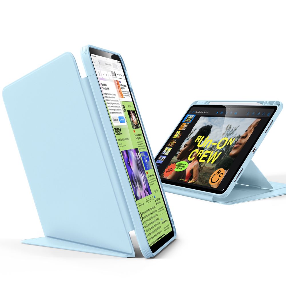 ESR Flip Hybrid Suojakuori iPad Air 13 tuumaa (2024/2025/2026) - sininen