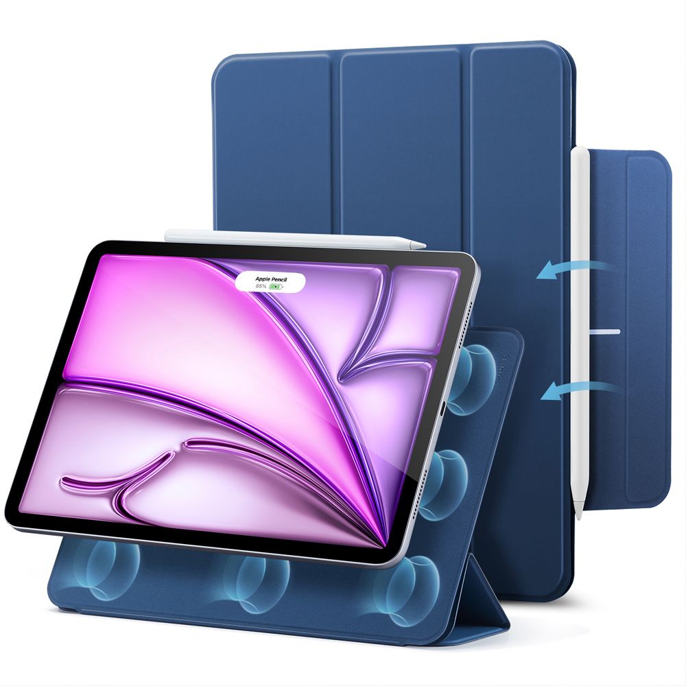 ESR Rebound Magneettinen Suojakuori iPad Pro 12.9 tuumaa (2020/2021/2022) / 13 tuumaa (2024/2025/2026) - sininen