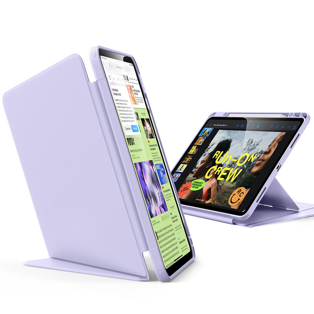 ESR Flip Hybrid Suojakuori iPad Air 13 tuumaa (2024/2025/2026) - violetti