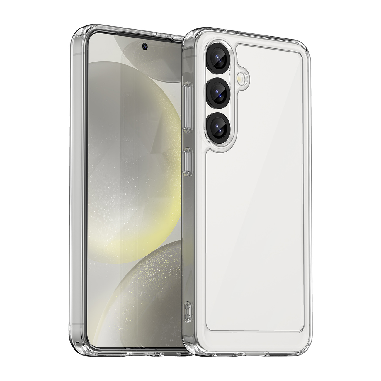 Outer Space Case with Gel Frame for Nothing Phone (3a) - Clear