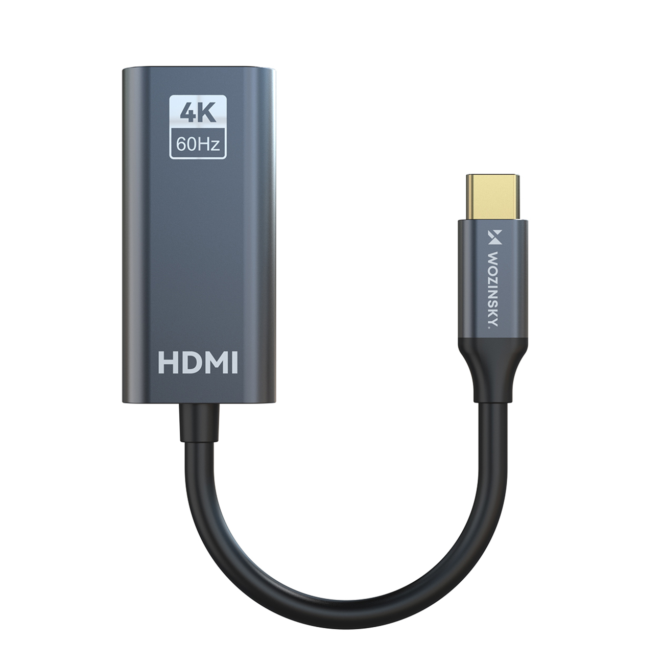 Adapter Wozinsky (WACH-01) USB-C to HDMI 4K silver