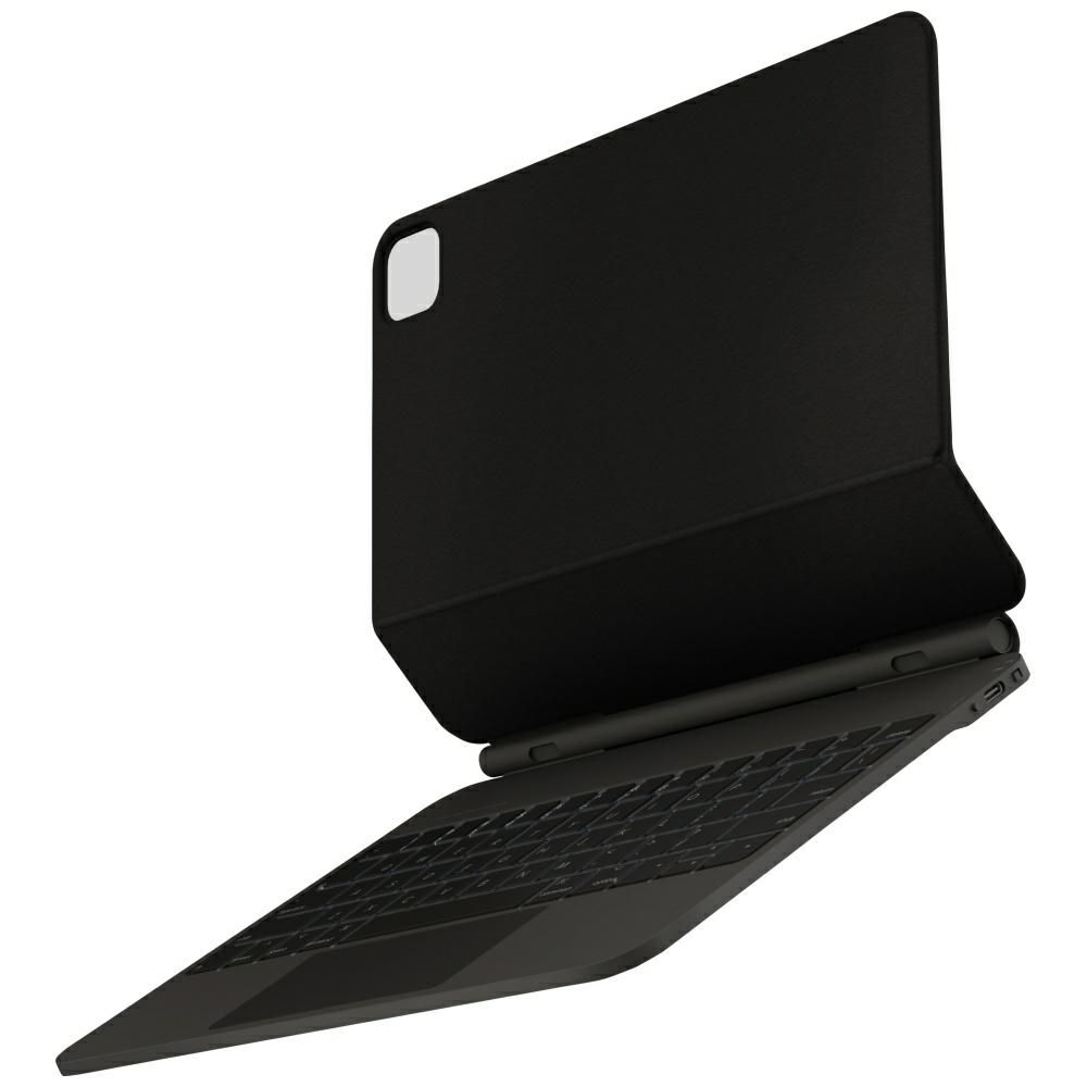 Uniq Venno Pro Magneettinen älykäs suojakuori näppäimistöllä iPad Air 13 2024 / 2025 / iPad Pro 13 2024:lle - Musta