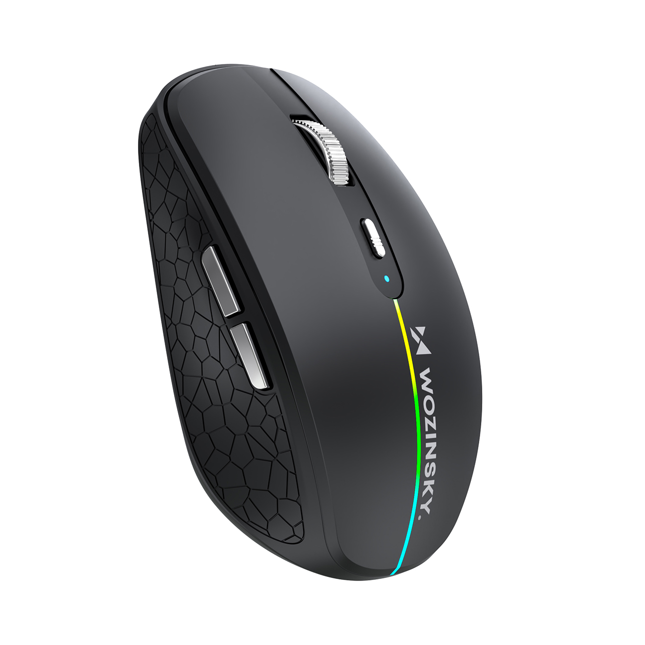 Wozinsky WMGK-1132 Langaton hiiri RGB-taustavalaistuksella - musta