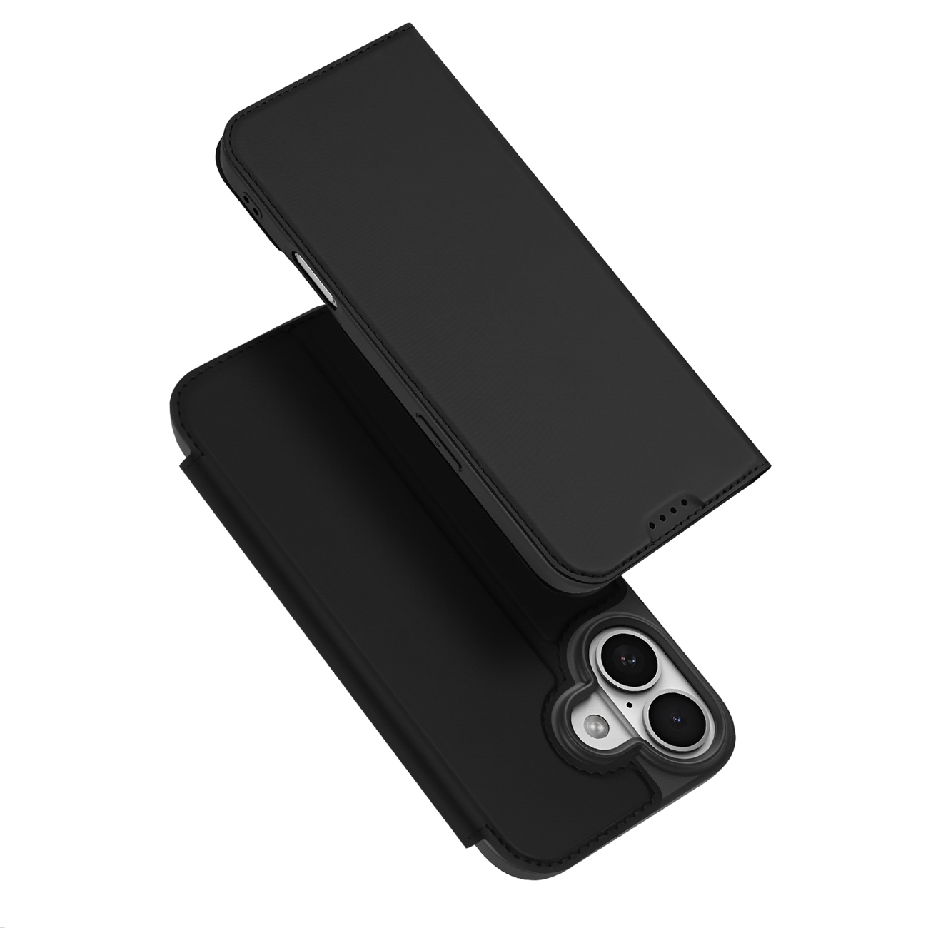 DUX DUCIS lompakkosuojakuori SKIN PRO iPhone 17:lle musta