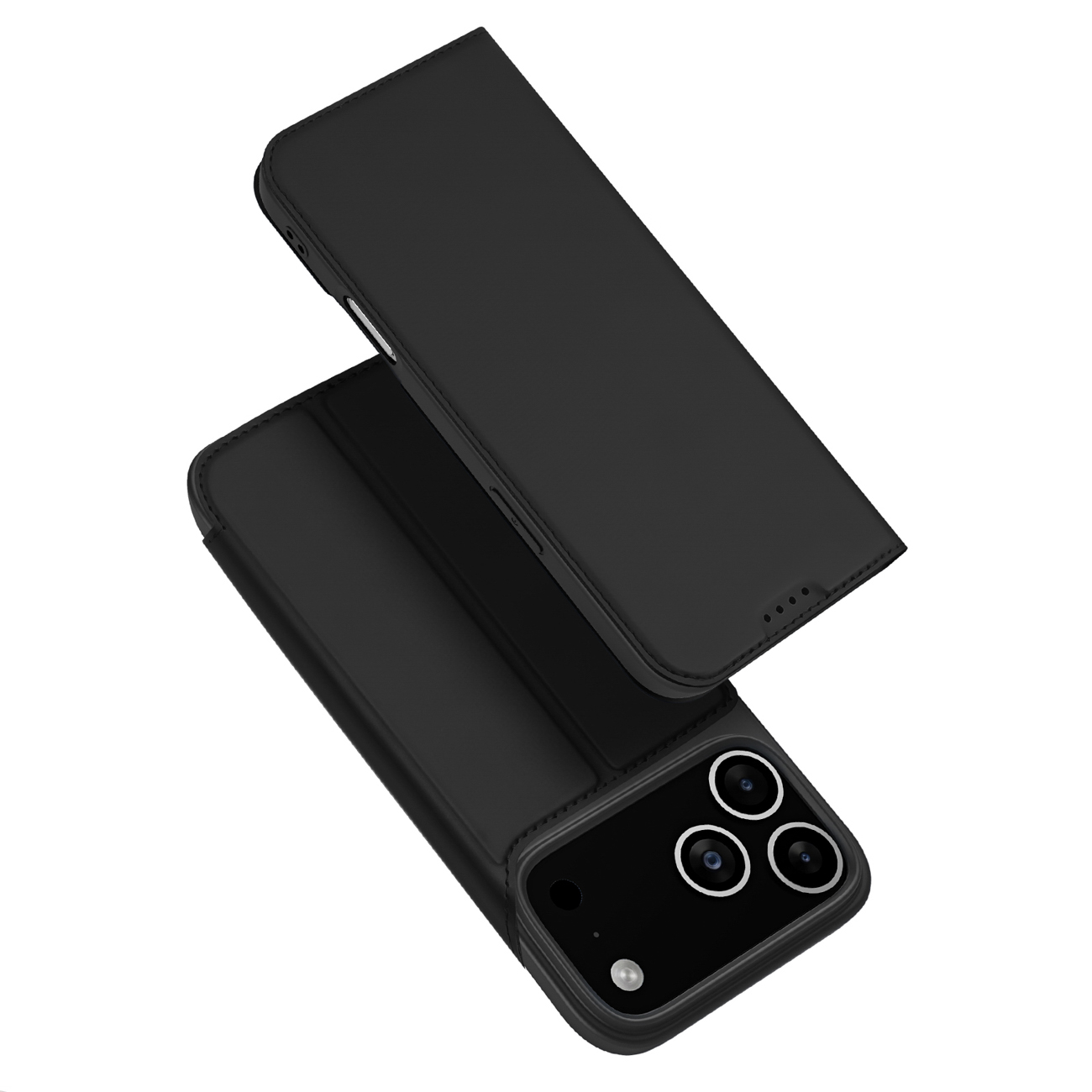 DUX DUCIS lompakkosuojakuori SKIN PRO iPhone 17 Pro:lle musta