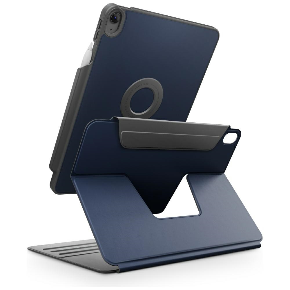 Uniq Rovus Snapmount Magneettinen 360 pyörivä irrotettava Suojakuori iPad Air 11 2024 / 2025 / iPad Air 10.9 2020 / 2022 - laivastonsininen