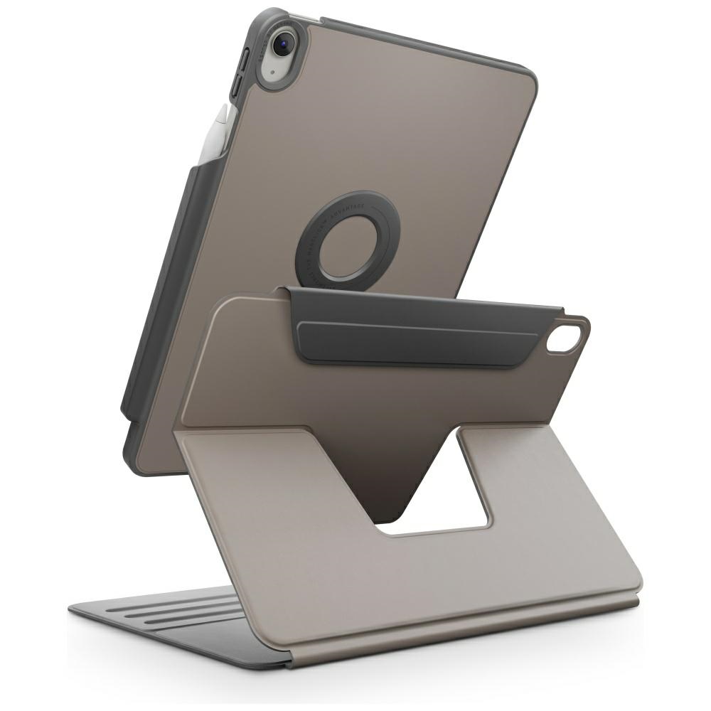 Uniq Rovus Snapmount Magneettinen 360 pyörivä irrotettava Suojakuori iPad Air 11 2024 / 2025 / iPad Air 10.9 2020 / 2022 - harmaa