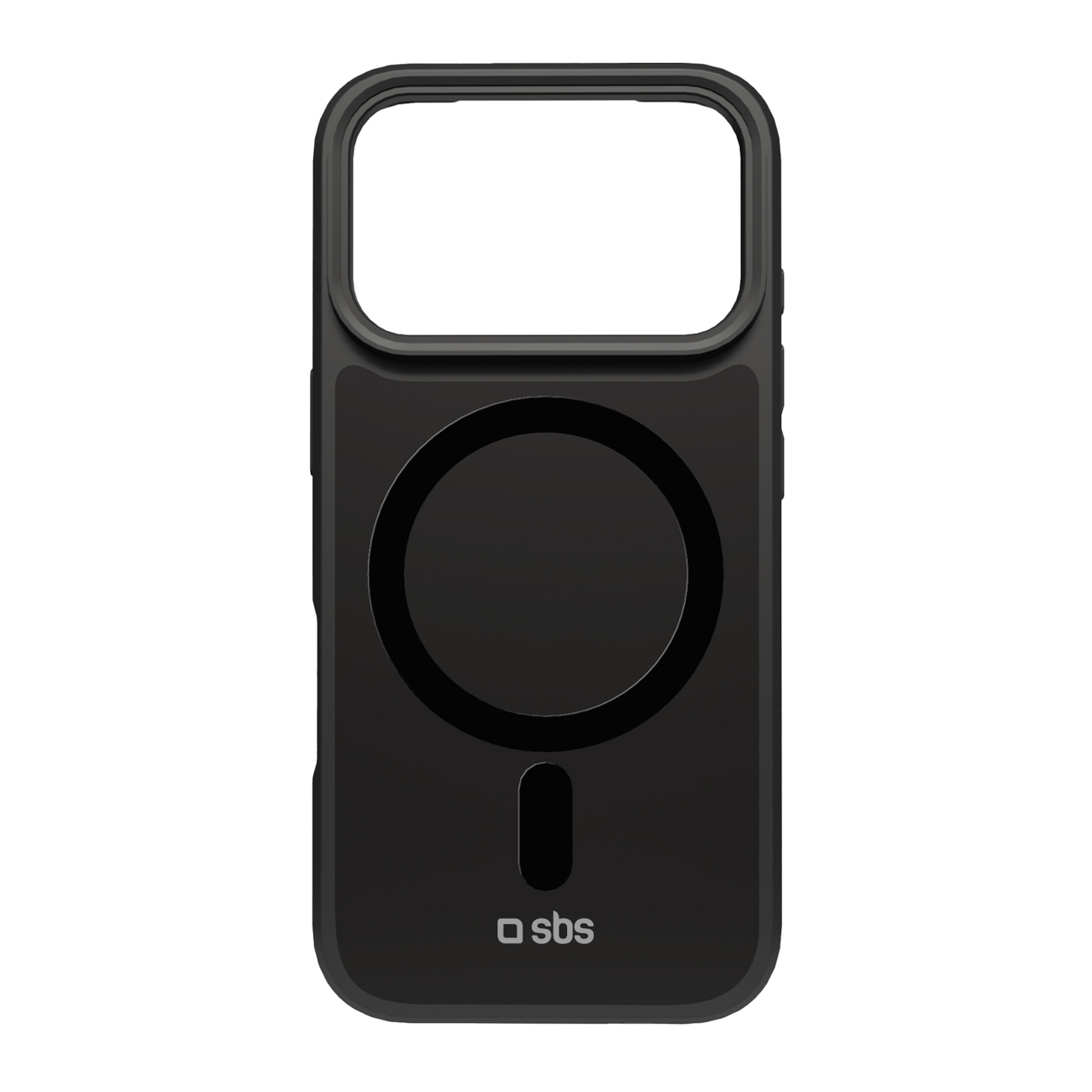 SBS Full Active Mag Suojakuori D3O-teknologialla iPhone 17 Pro:lle - musta