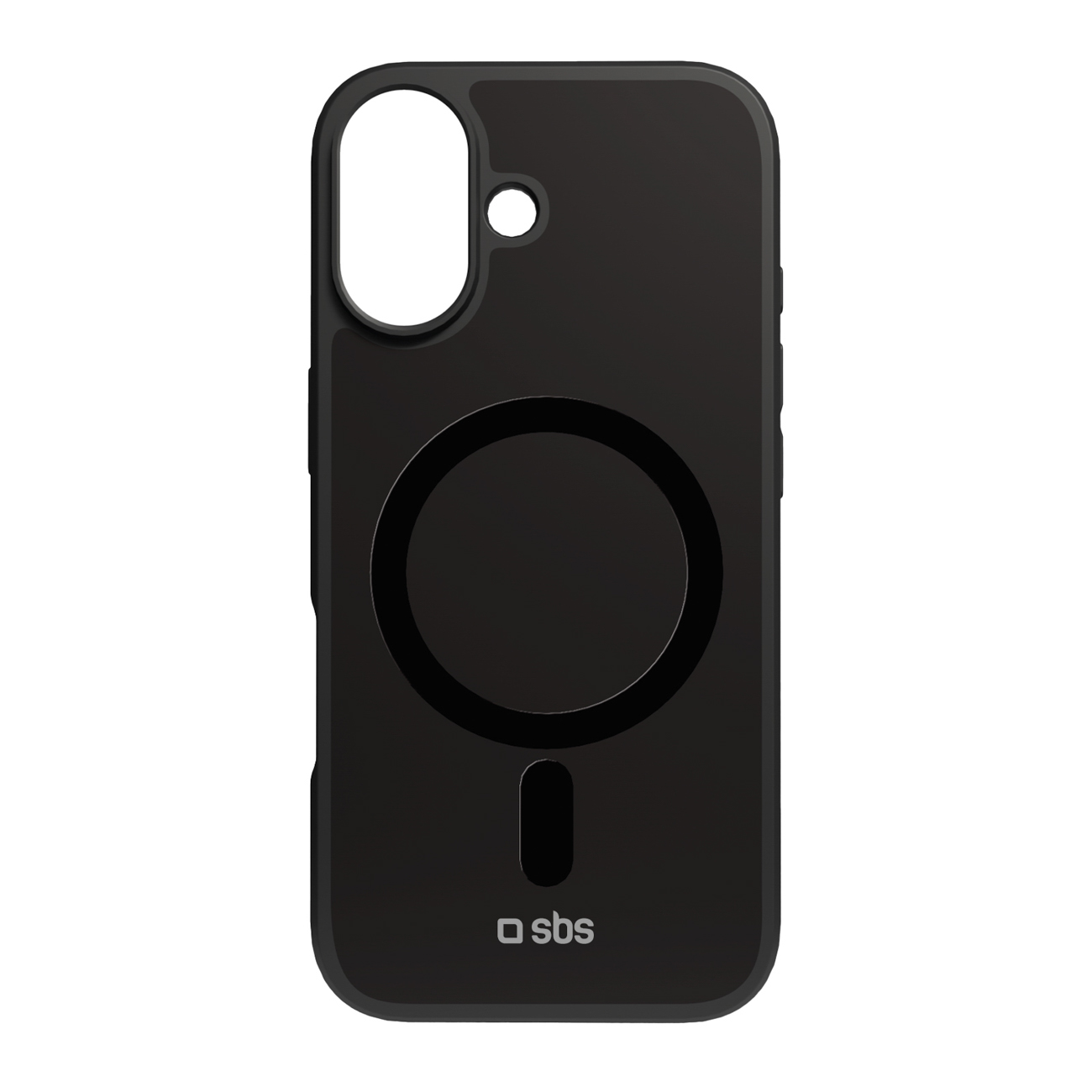 SBS Full Active Mag Suojakuori D3O-teknologialla iPhone 17:lle - musta