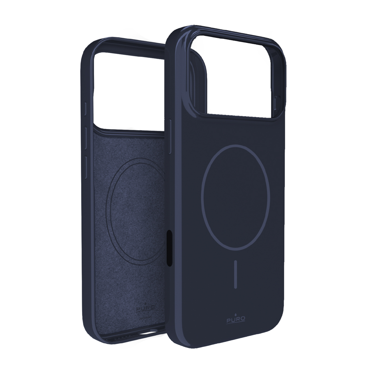 Puro Pulse iPhone 17 Pro Max polykarbonaatti suojakuori - tummansininen