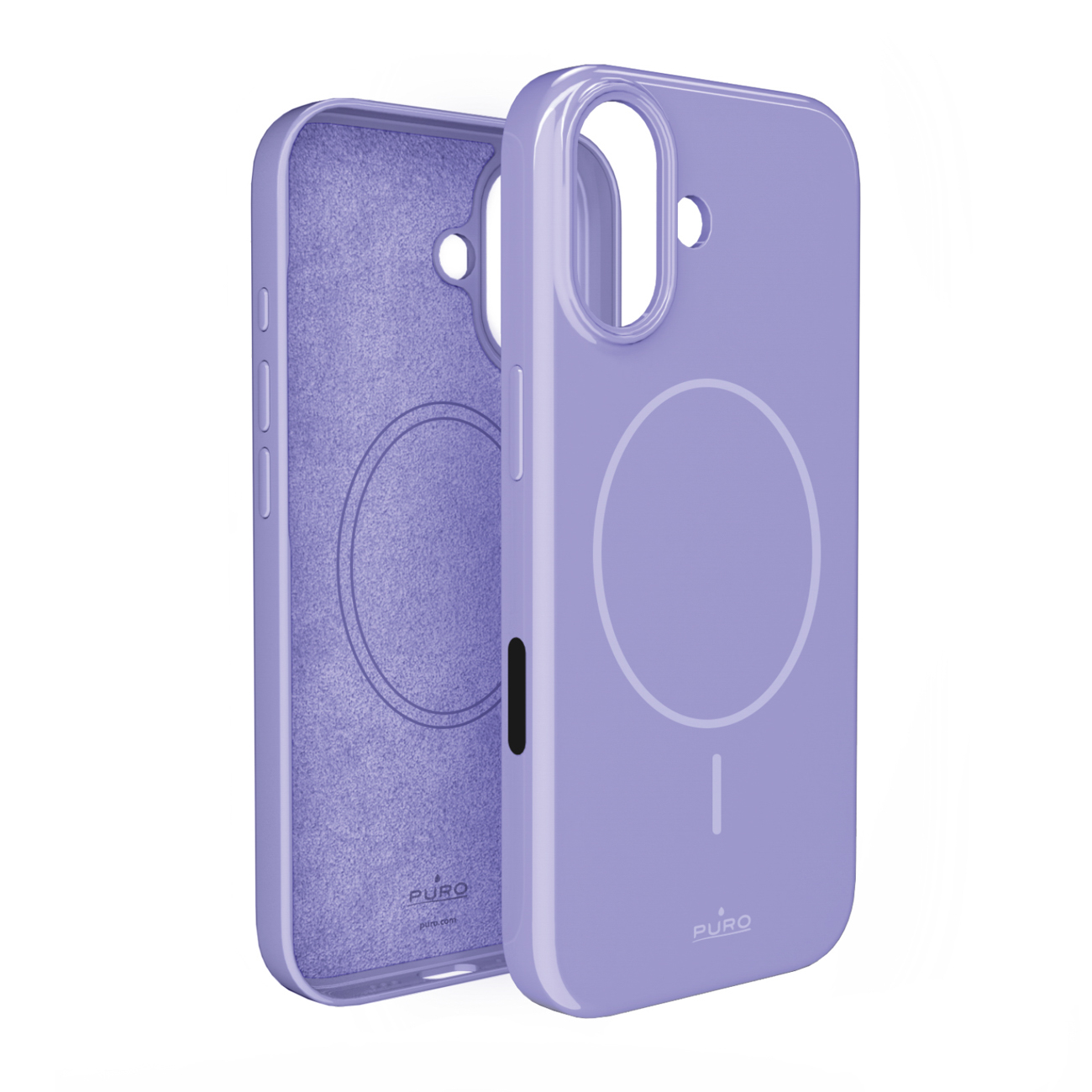 Puro Pulse iPhone 17 polykarbonaatti suojakuori - violetti
