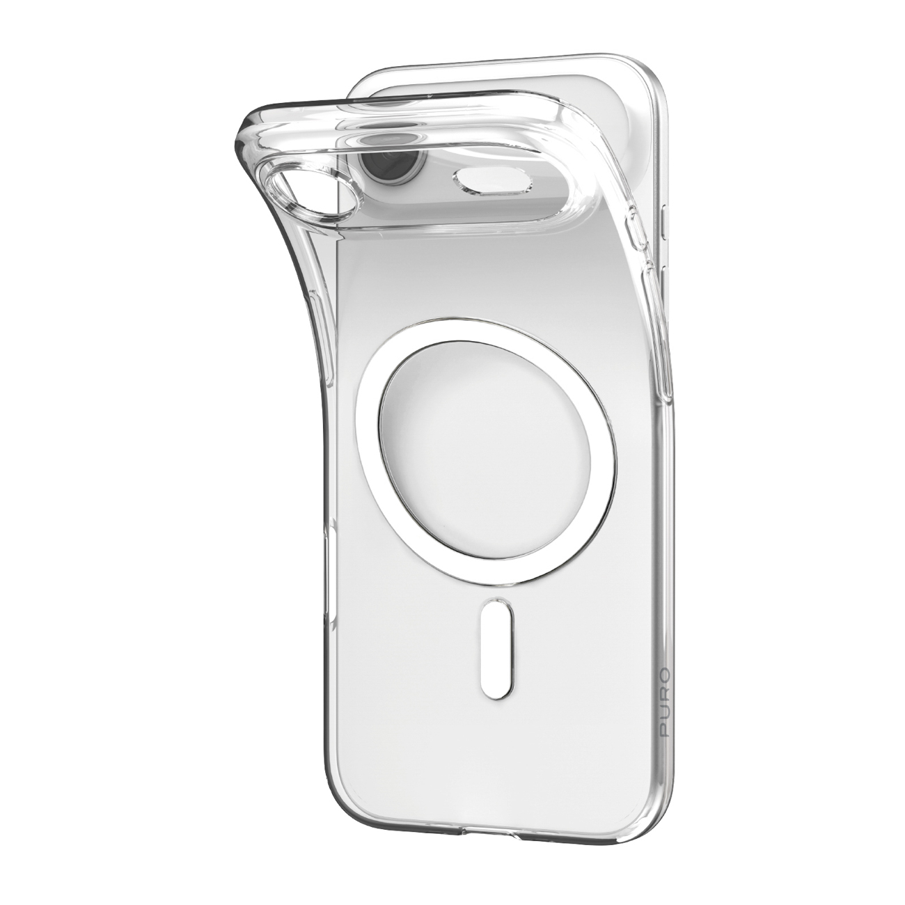 Puro 0.3 MAG Ultra-ohut TPU suojakuori MagSafe-yhteensopiva iPhone 17 Air:lle - läpinäkyvä