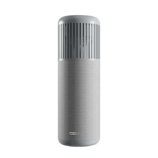 HiFuture Wedge Bluetooth-kaiutin - hopeinen ja valkoinen