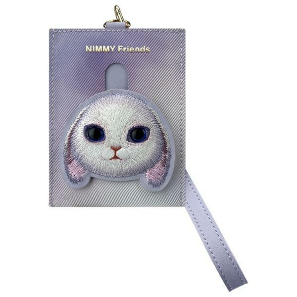 Nimmy Big Eyed Pet 2.0 Pupu Lompakko korttipidike - violetti