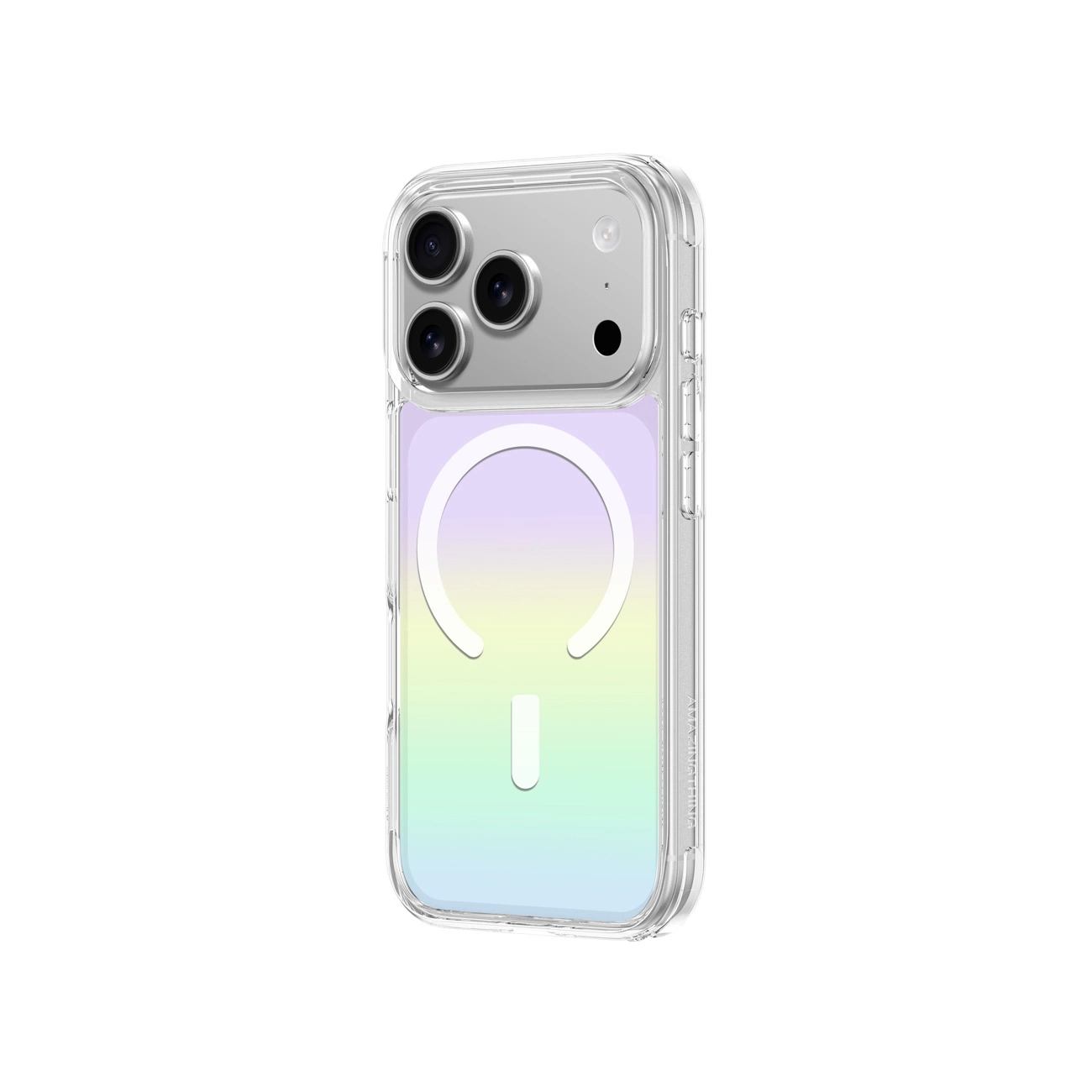AmazingThing Minimal Mag Suojakuori iPhone 17 Pro:lle MagSafe-yhteensopiva sateenkaari - moniväri