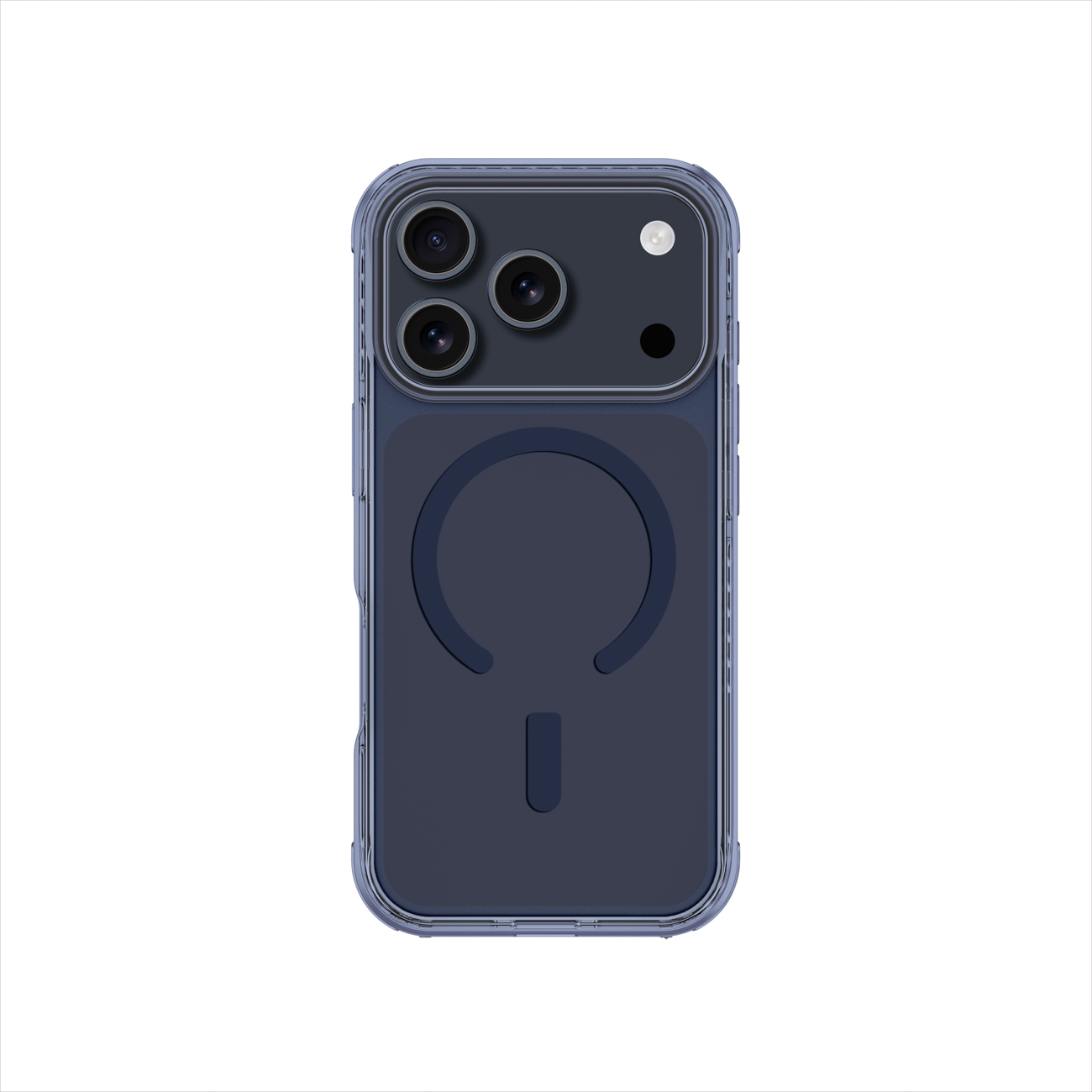 AmazingThing Titan Pro Suojakuori iPhone 17 Pro Max:lle MagSafe-yhteensopiva - sininen
