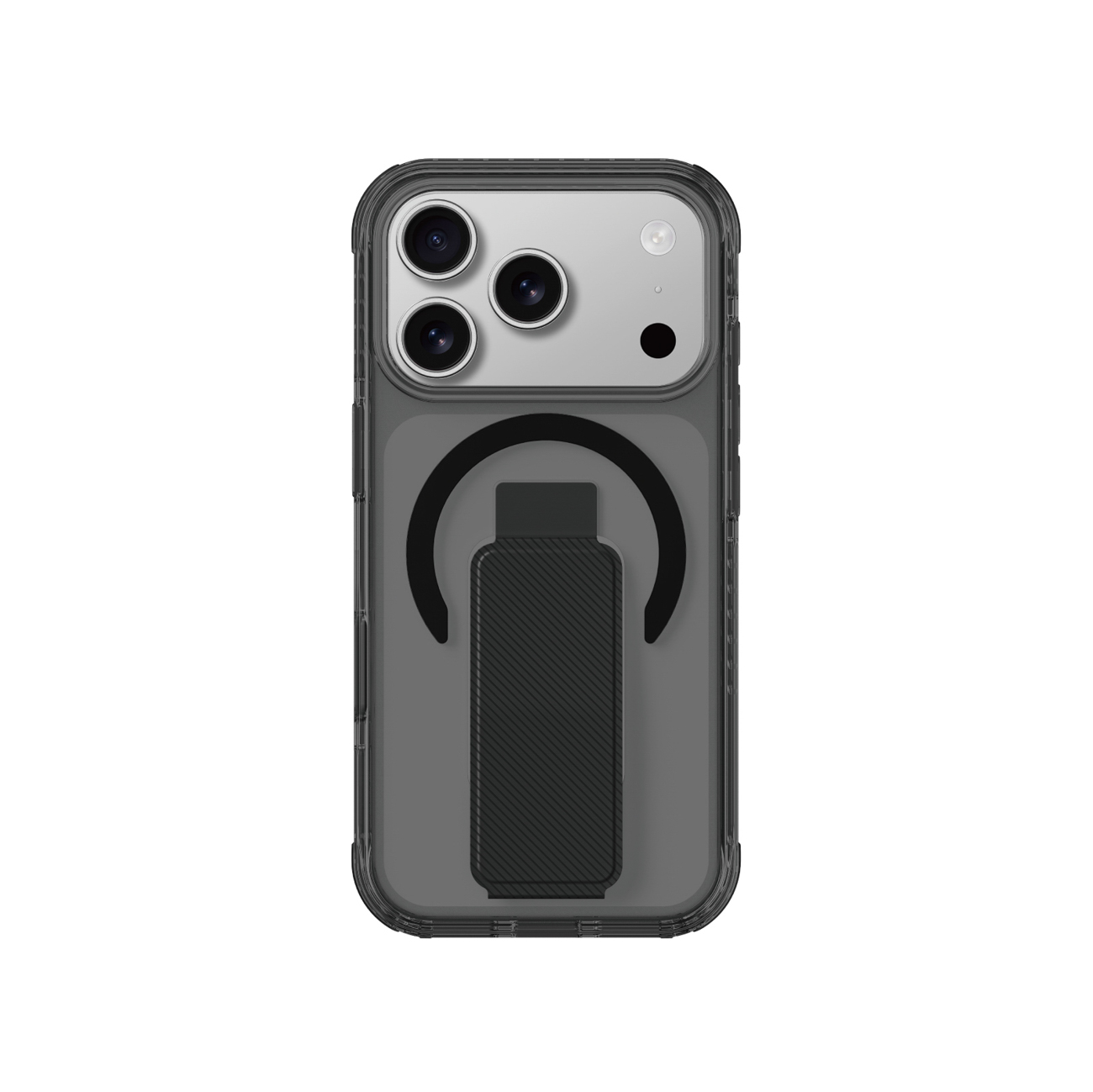 AmazingThing Titan Pro Holder Suojakuori iPhone 17 Pro Max:lle MagSafe-yhteensopiva - musta