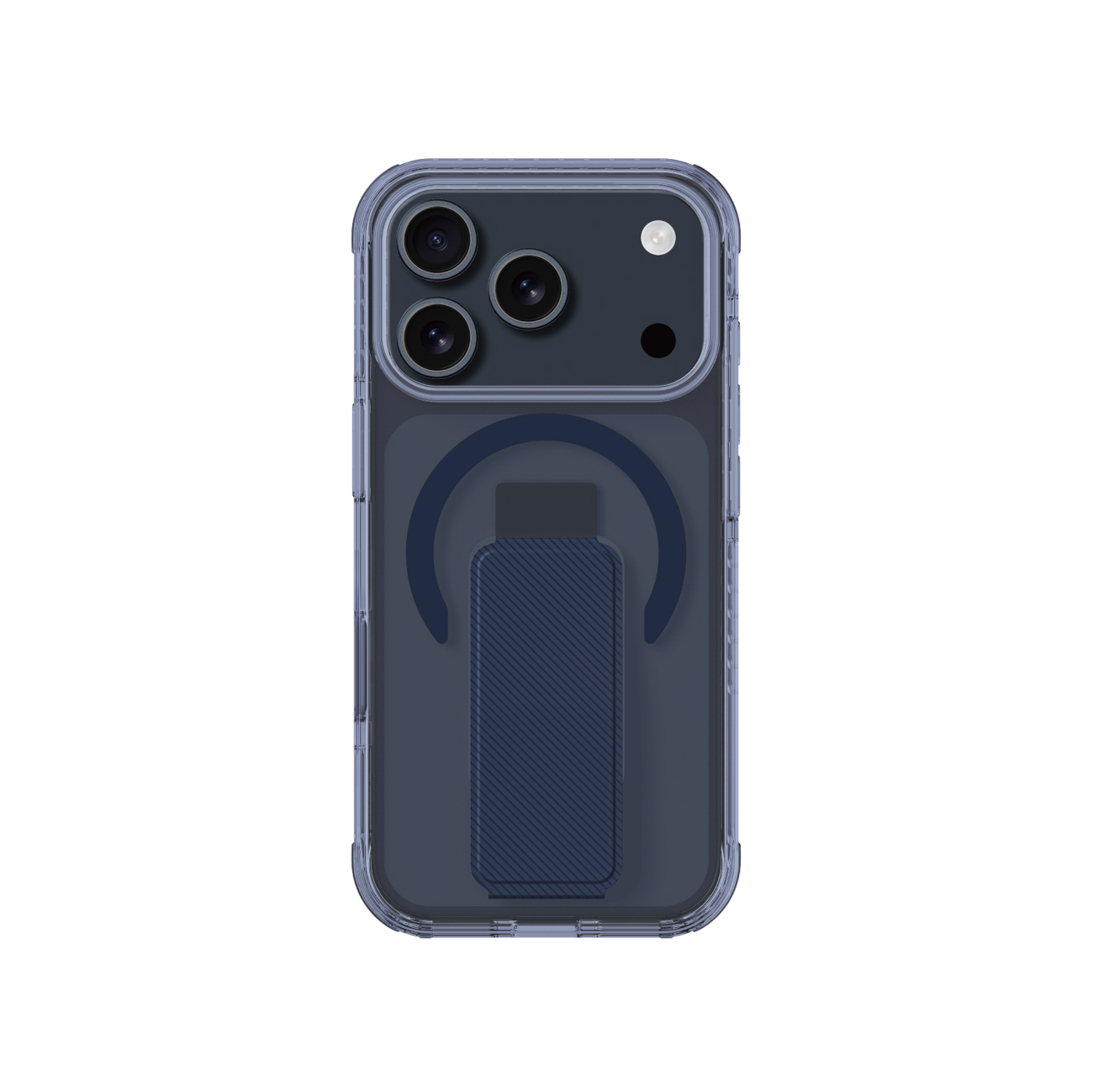 AmazingThing Titan Pro Holder Suojakuori iPhone 17 Pro Max:lle MagSafe-yhteensopiva - sininen