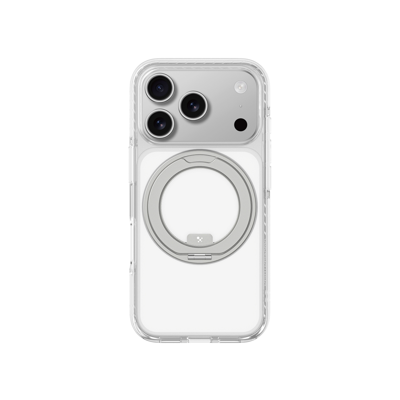 AmazingThing Titan Pro MagSpin Suojakuori iPhone 17 Pro:lle MagSafe-yhteensopiva - harmaa