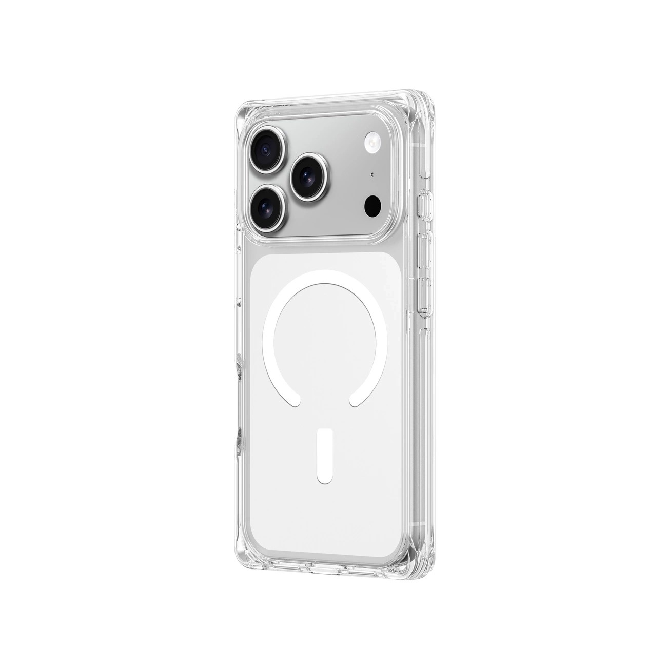 AmazingThing Omni Suojakuori iPhone 17 Pro Max:lle MagSafe-yhteensopiva - läpinäkyvä