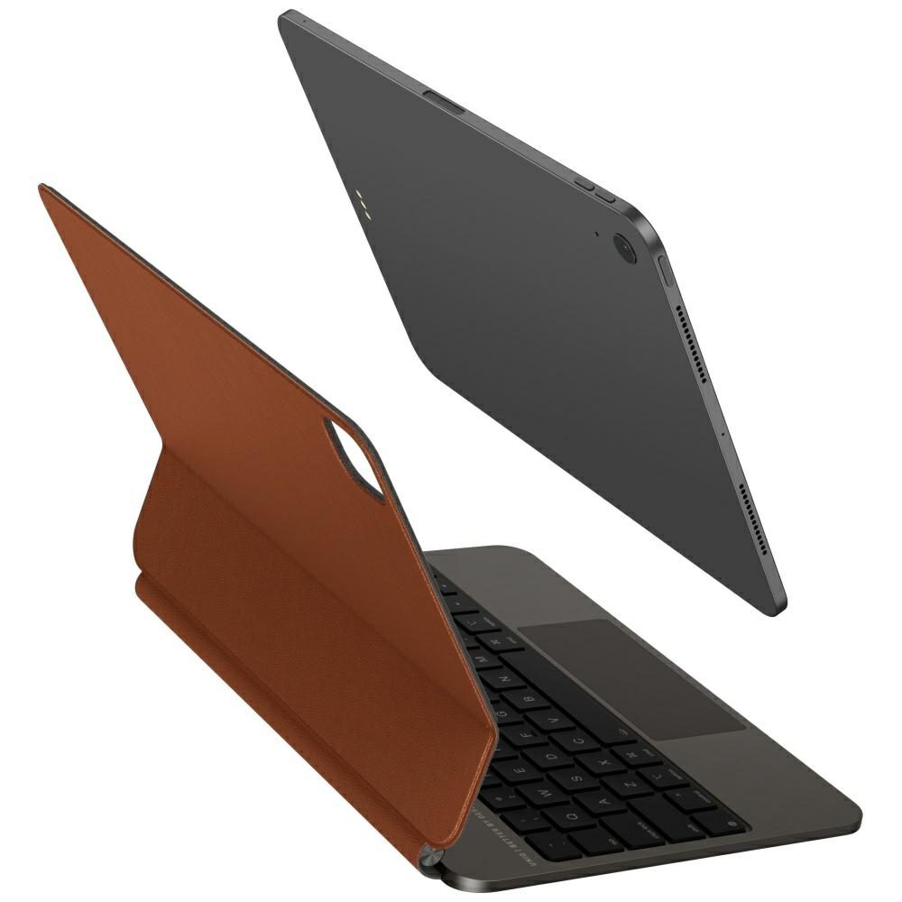 Uniq Venno Pro Magneettinen Smart-suojakuori näppäimistöllä iPad 11 2025 / iPad Air 11 2024 / 2025 / iPad Pro 11 2018 / 2020 / 2021 / 2022 / 2024 - Ruskea
