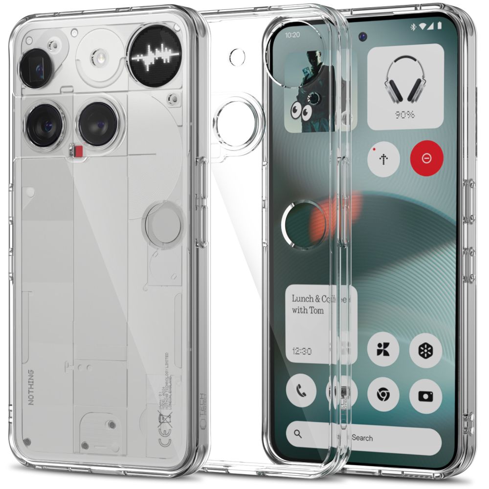 Tech-Protect FlexAir Hybrid Case for Nothing Phone 3 - Transparent