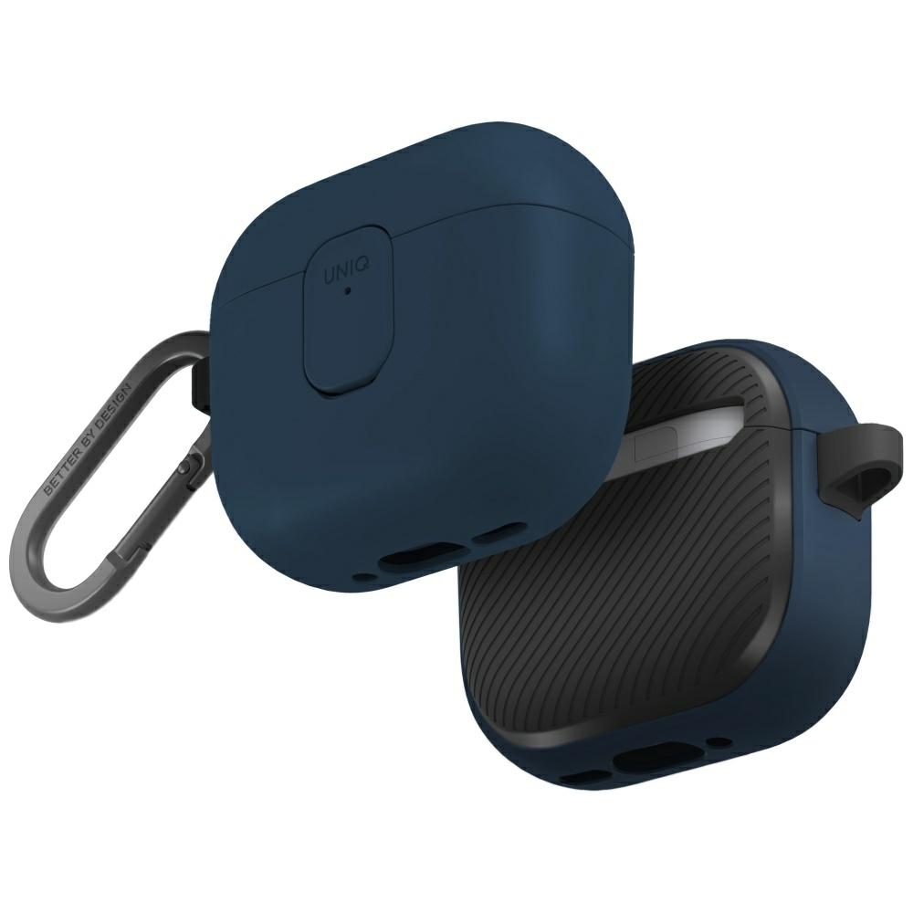 Uniq Clyde Lock Suojakuori AirPods 4:lle - sininen