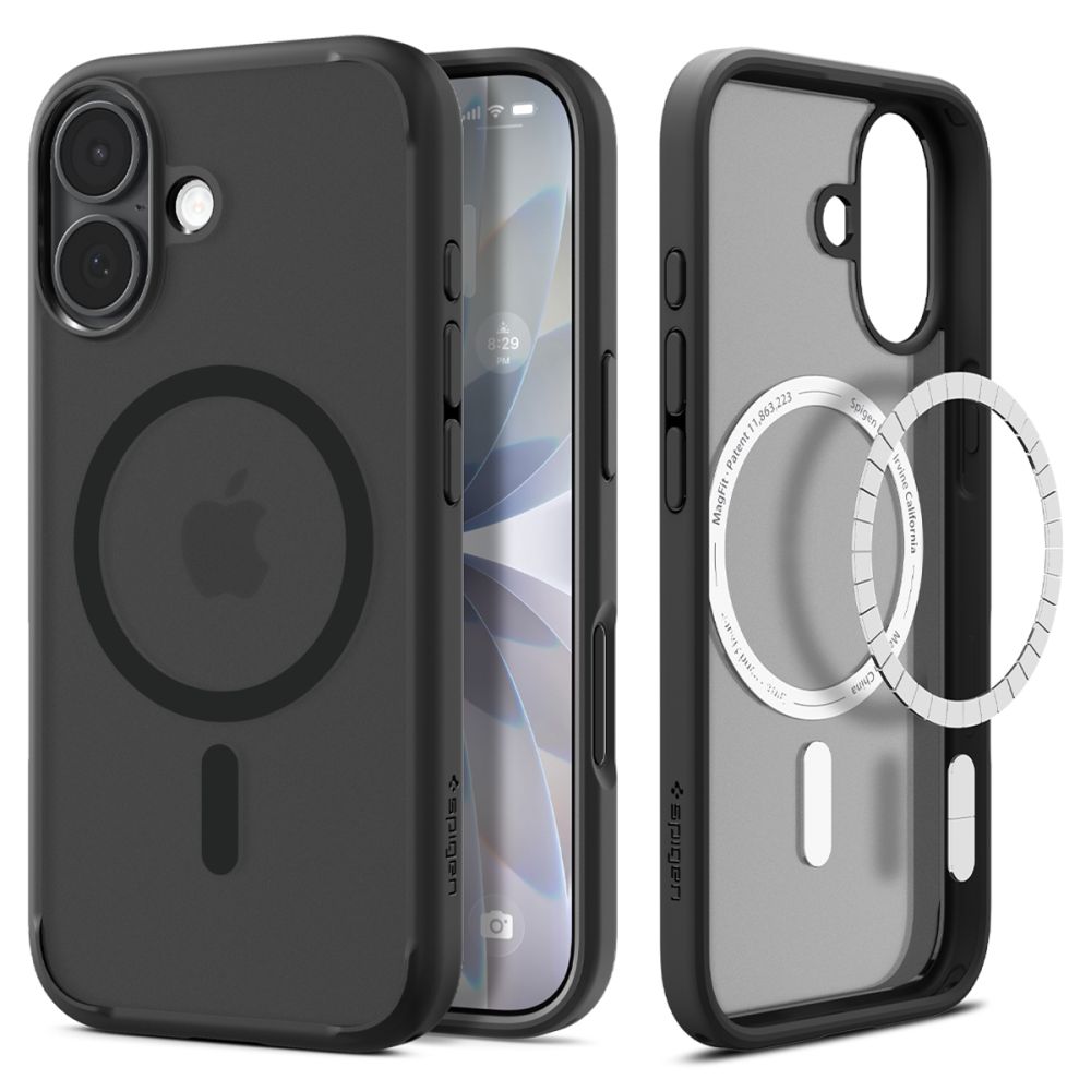 Spigen Ultra Hybrid MagSafe Suojakuori iPhone 17:lle - musta