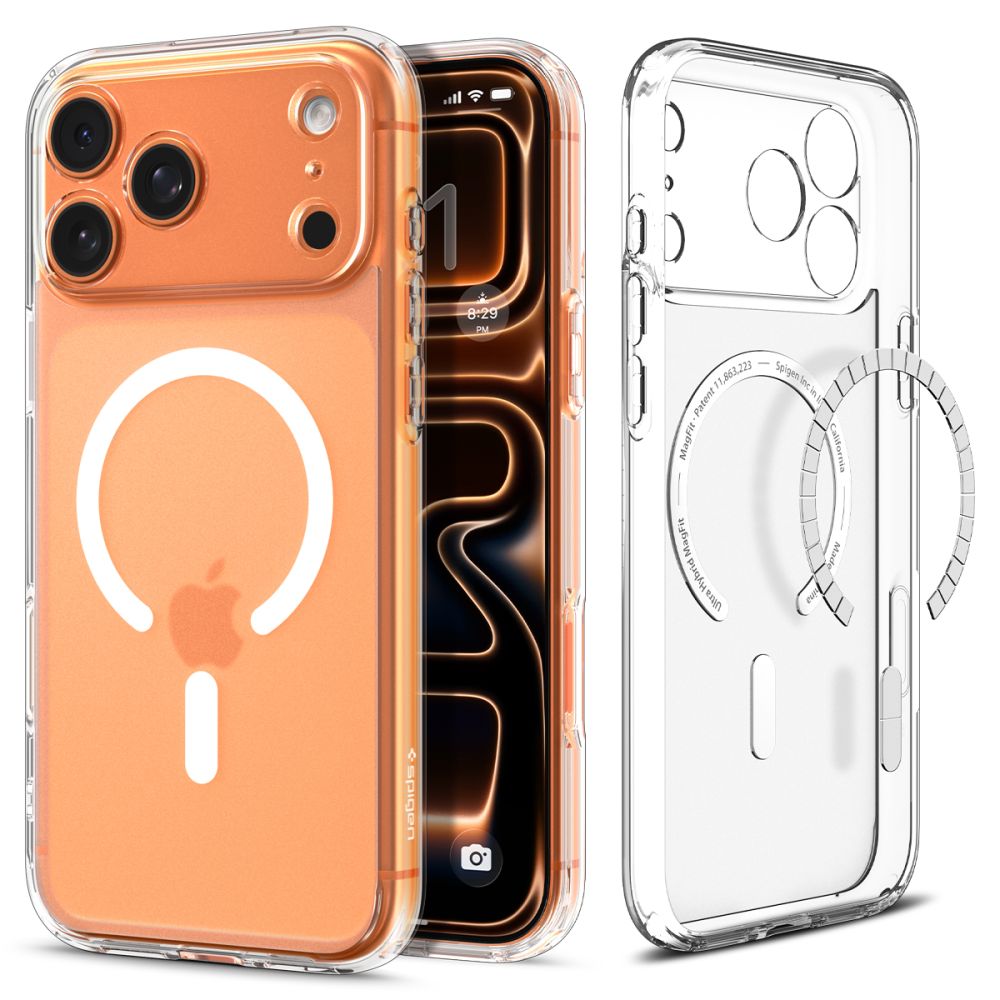 Spigen Ultra Hybrid MagSafe Suojakuori iPhone 17 Pro Max:lle - valkoinen