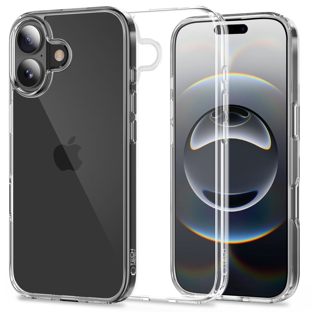 Tech-Protect FlexAir Hybrid Suojakuori iPhone 17:lle - Kirkas