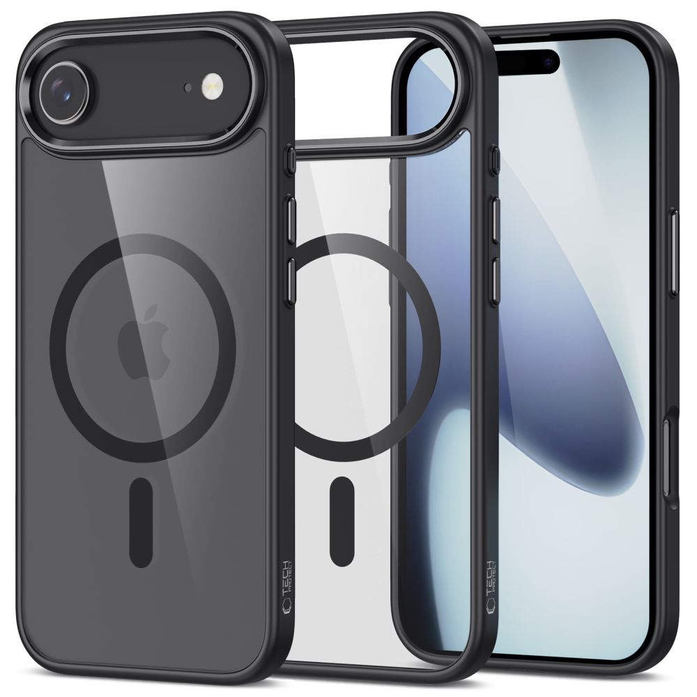 Tech-Protect MagFlex MagSafe Suojakuori iPhone 17 Air:lle - Kirkas musta