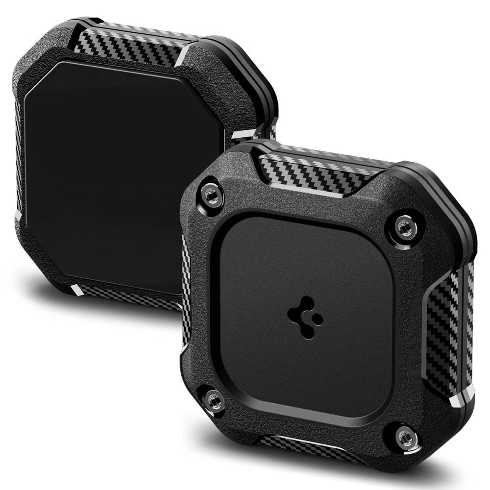 Spigen Tough Armor Suojakuori AirTag 1/2:lle - Musta