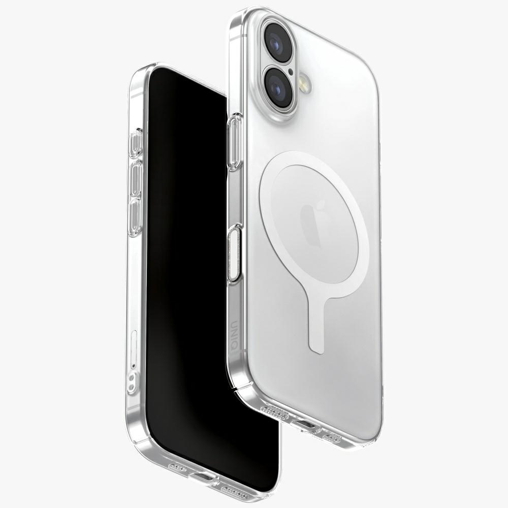 Uniq Airsuit iPhone 17 Magclick Charging Suojakuori - Läpinäkyvä