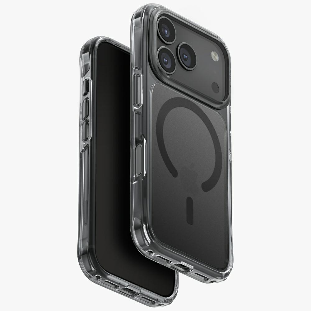 Uniq LifePro Xtreme Magclick Charging Suojakuori iPhone 17 Pro:lle - Musta