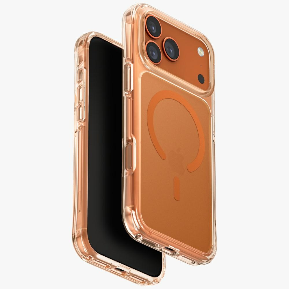 Uniq LifePro Xtreme Magclick -latauskuori iPhone 17 Pro Max - oranssi