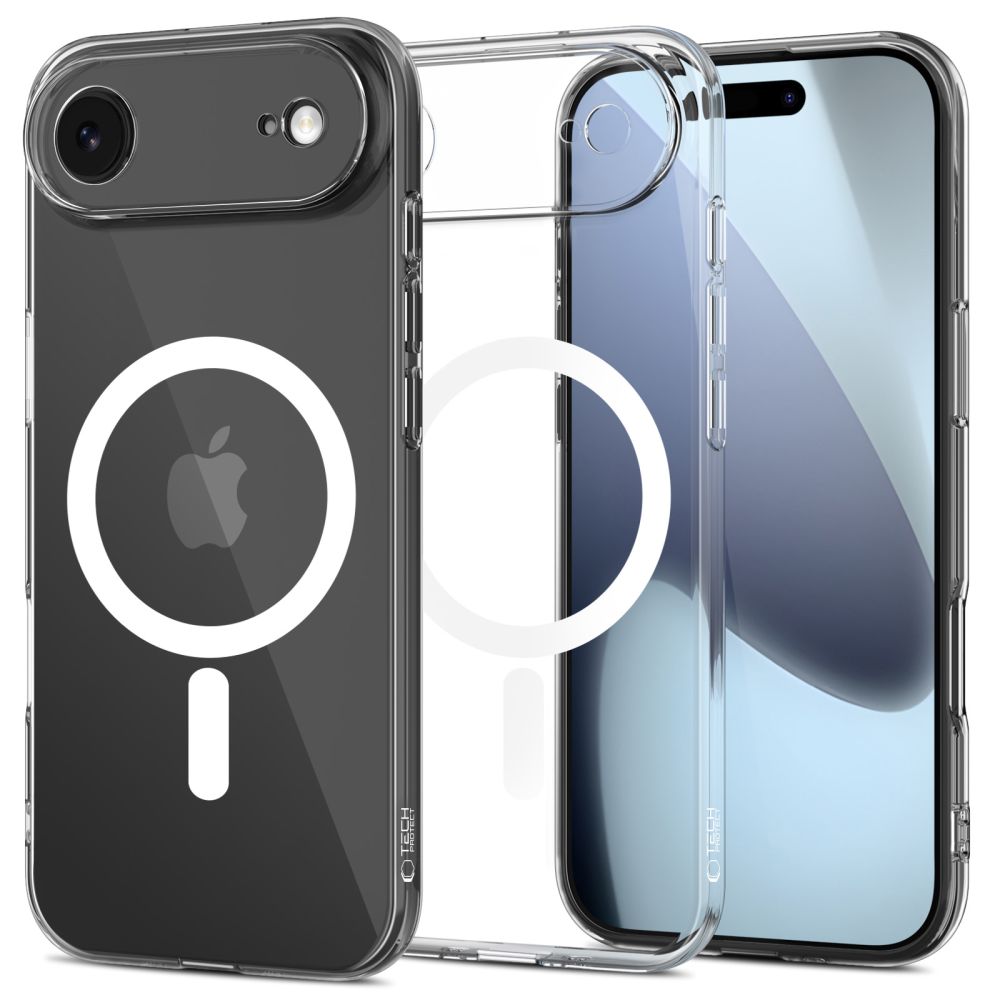 Tech-Protect FlexAir MagSafe Suojakuori iPhone 17 Air:lle - Kirkas