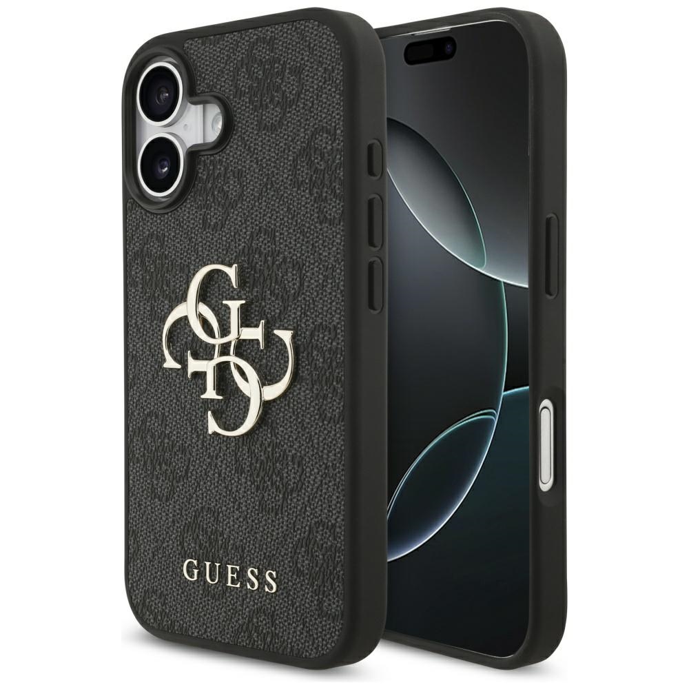 Guess 4G Big Logo -suojakuori iPhone 17 - musta
